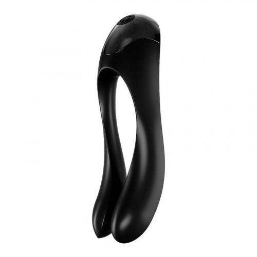Satisfyer Candy Cane - Универсальный вибратор для пар черный